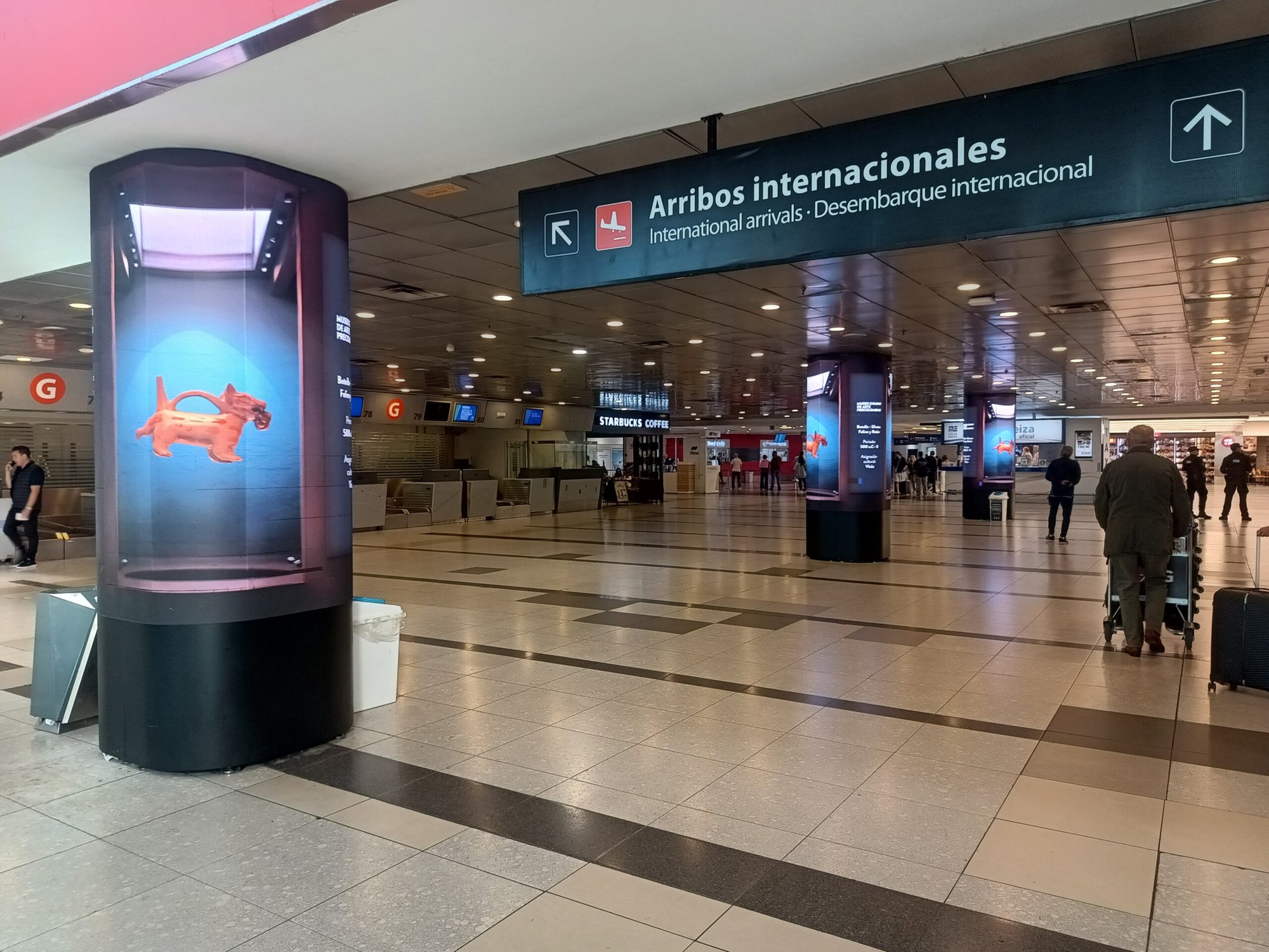 El Museo Chileno de Arte Precolombino estará presente en el Aeropuerto Internacional de Ezeiza, en Buenos Aires, Argentina