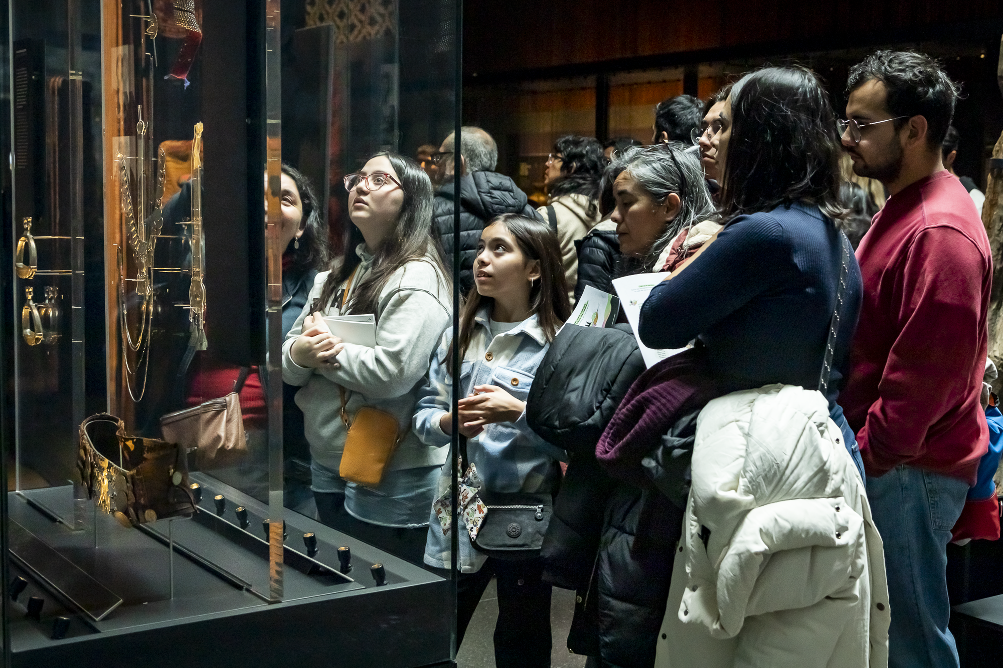 Así se vivió el Día de los patrimonios en el Museo Chileno de Arte Precolombino