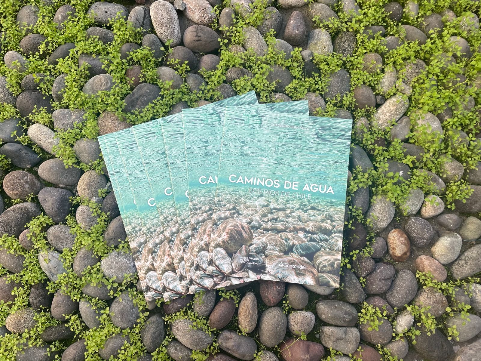 Cuaderno educativo ‘Caminos de agua’ ha sido entregado a más de mil estudiantes y vecinos de Santiago