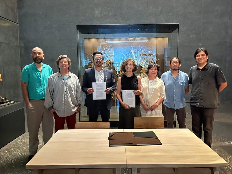 Museo Chileno de Arte Precolombino y CONADI firman acuerdo de colaboración