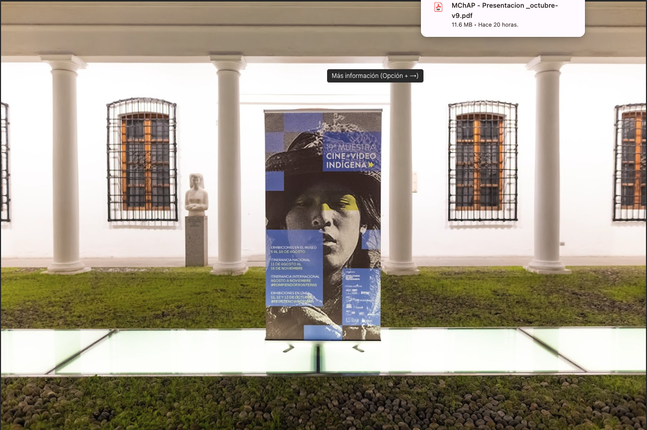 Presentación — Muestra Cine + Video Indígena