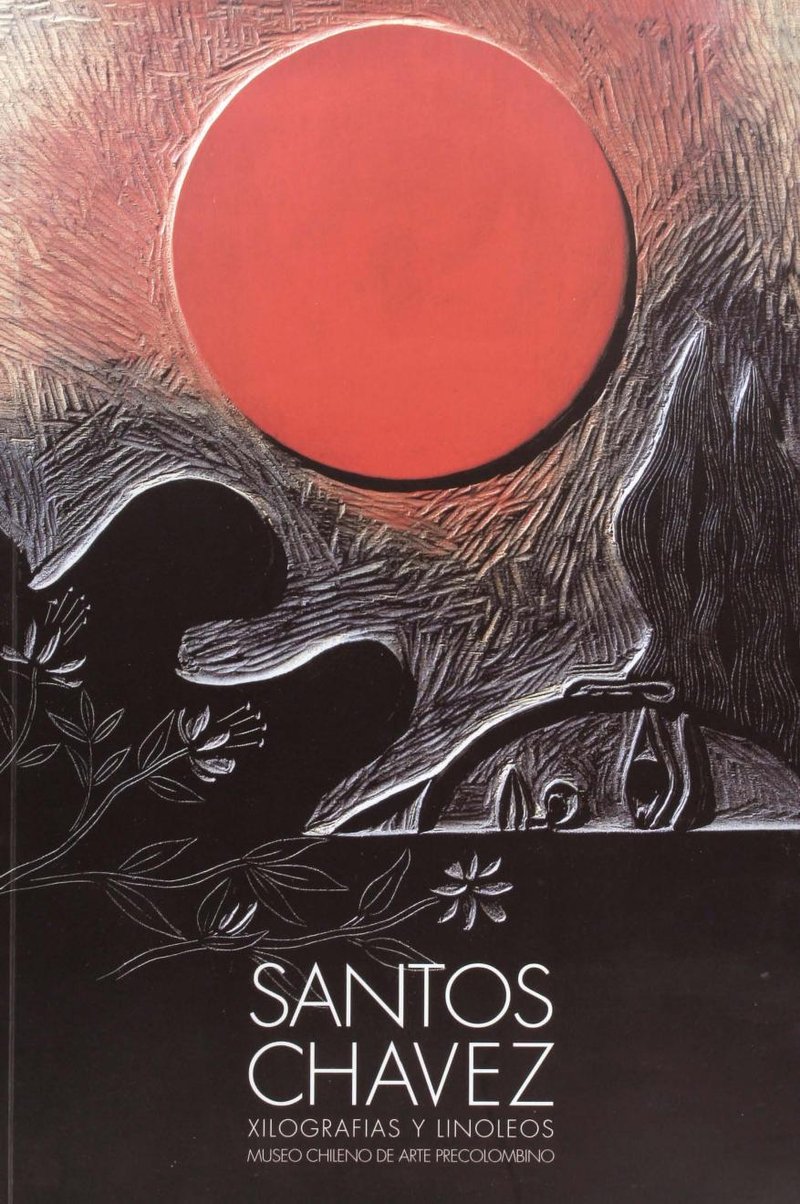 Santos Chávez. Litografías y linoleos cover