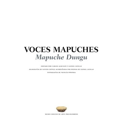 Voces mapuches. Mapuche dungu